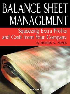 Balance Sheet Management Squeezing Extra Profits and Cash from Your Business