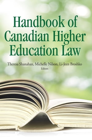 The Handbook of Canadian Higher Education