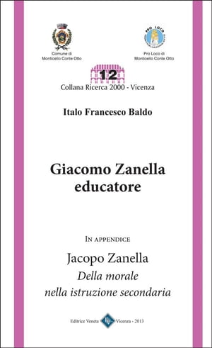 Giacomo Zanella Educatore