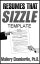 Resumes That Sizzle Template for MSWord