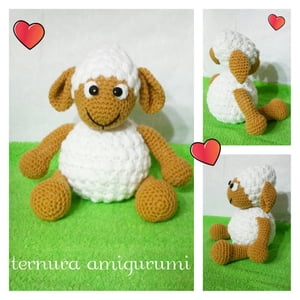 Crochet pattern of sheep