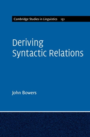 Deriving Syntactic Relations