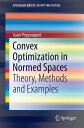 Convex Optimization in Normed Spaces Theory, Methods and Examples【電子書籍】 Juan Peypouquet