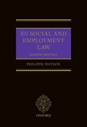 EU Social and Employment Law 2E