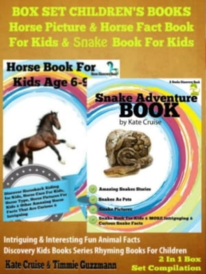 Box Set Children's Books: Horse Picture & Horse 