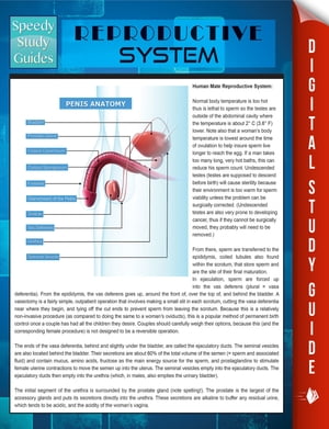 Reproductive System (Speedy Study Guides)