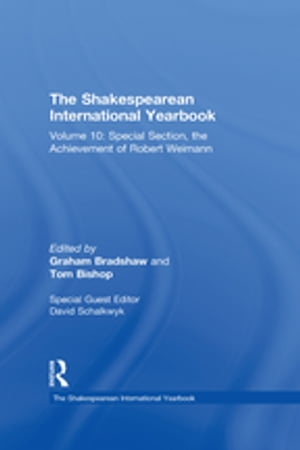 ŷKoboŻҽҥȥ㤨The Shakespearean International Yearbook Volume 10: Special Section, the Achievement of Robert WeimannŻҽҡۡפβǤʤ9,279ߤˤʤޤ
