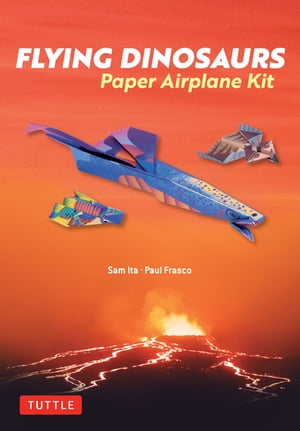 Flying Dinosaurs Paper Airplane Kit