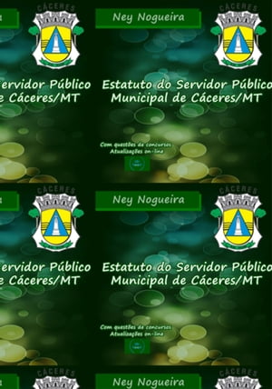 Estatuto Do Servidor Público Municipal De Cáceres/mt