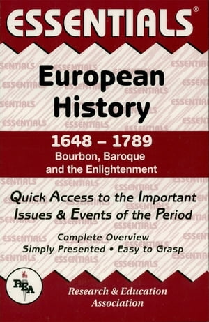 European History: 1648 to 1789 Essentials