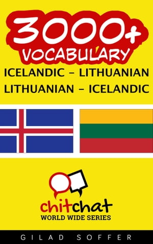 3000+ Vocabulary Icelandic - Lithuanian