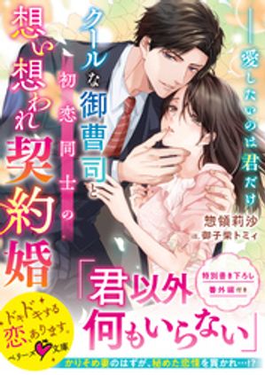 クールな御曹司と初恋同士の想い想われ契約婚~愛したいのは君だけ~