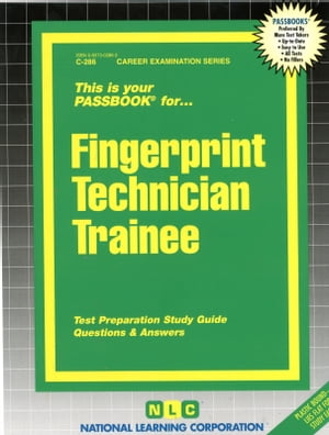 Fingerprint Technician Trainee