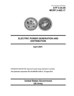 Army Techniques Publication ATP 3-34.45 MCRP 3-40D.17 Electric Power Generation and Distribution April 2021