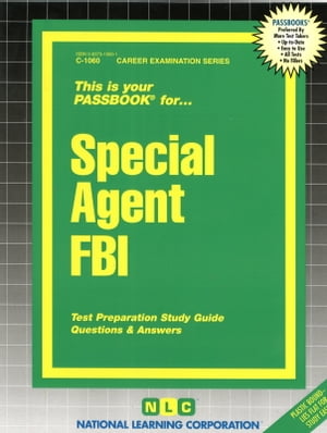 Special Agent FBI Passbooks Study Guide【電子書籍】[ National Learning Corporation ]