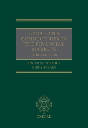 Legal and Conduct Risk in the Financial Markets