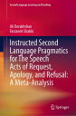 Instructed Second Language Pragmatics for The Speech Acts of Request, Apology, and Refusal: A Meta-Analysis【電子書籍】 Ali Derakhshan