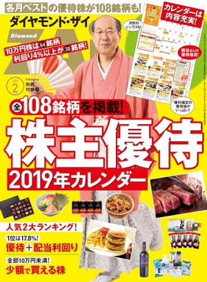 株主優待2019年カレンダー