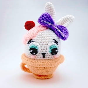 Crochet pattern Bunny in Mug