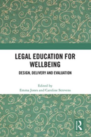 Legal Education for Wellbeing