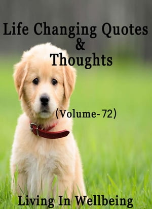 ＜p＞This Title “Life Changing Quotes & Thoughts” is a series of Volumes of a series of specially collected and compiled Precious & Invaluable Quotes, Thoughts & Sayings by the great Masters Sages, Motivators, Thinkers, Philosophers, Successful persons & Leaders of the World from the beginning of time till now- with special emphasis to Human Life themes.＜/p＞ ＜p＞Each & every Quote, Thought or Saying we find in each volume is really Thought-provoking & Insightful and will definitely generate a new thinking pattern to change the life of the reader in the most Effective & Positive way. Regular reading and introspection of each Thought will activate our Inner Vision & Wisdom.＜/p＞ ＜p＞Let’s make it a habit to go through this Devine Gift every day for a better Life, in the days to come.＜/p＞ ＜p＞With these words of introduction, we are submitting these Volumes as a regular programme of Centre For Human Perfection to the entire Humanity.＜/p＞ ＜p＞With regards,＜/p＞ ＜p＞Living In Wellbeing＜/p＞画面が切り替わりますので、しばらくお待ち下さい。 ※ご購入は、楽天kobo商品ページからお願いします。※切り替わらない場合は、こちら をクリックして下さい。 ※このページからは注文できません。