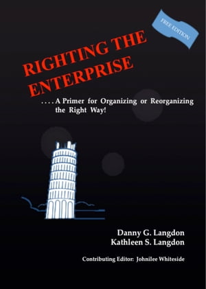 Righting The Enterprise: A Primer for Organizing or Reorganizing the Right Way