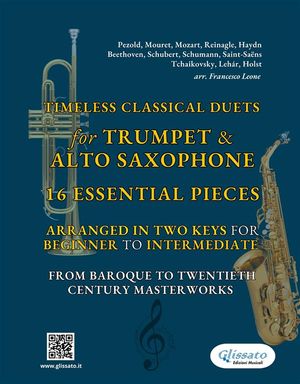Timeless Classical Duets for Trumpet & Alto Saxophone