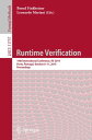 Runtime Verification 19th International Conference, RV 2019, Porto, Portugal, October 8?11, 2019, Proceedings【電子書籍】