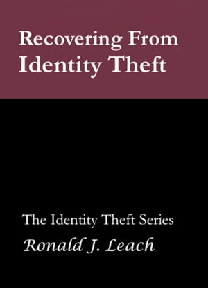Recovering From Identity Theft