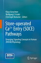 Store-operated Ca2+ entry (SOCE) pathways Emerging signaling concepts in human (...