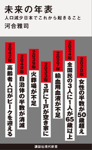 未来の年表　人口減少日本でこれから起きること