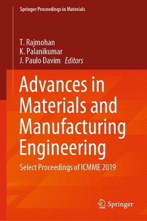 Advances in Materials and Manufacturing Engineering