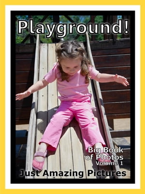 Just Playground Photos! Big Book of Photographs & Pictures of Playgrounds, Vol. 1