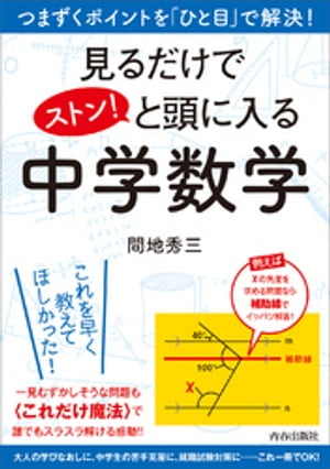 見るだけでストン と頭に入る 中学数学【電子書籍】[ 間地秀三 ]