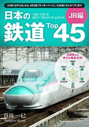 日本の鉄道Top45 JR編 〜 ≪機能美≫≪革新性≫≪影響度≫≪速度≫≪普及台数≫≪居住性≫、6項目のレーダーチャートで徹底分析！