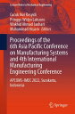 Proceedings of the 6th Asia Pacific Conference on Manufacturing Systems and 4th ...