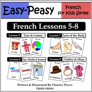 French Lessons 5-8: Toys/Games, Months/Days/Seas