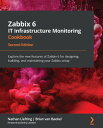 Zabbix 6 IT Infrastructure Monitoring Cookbook Explore the new features of Zabbix 6 for designing, building, and maintaining your Zabbix setup, 2nd Edition