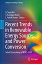 Recent Trends in Renewable Energy Sources and Power Conversion Select Proceeding...