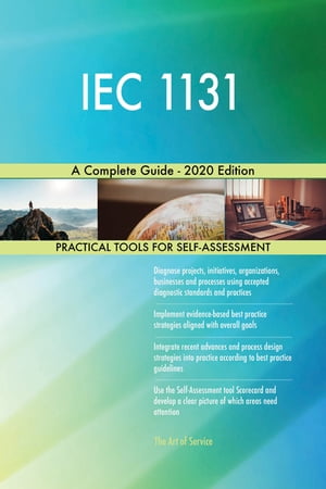 ＜p＞Defining, designing, creating, and implementing a process to solve a challenge or meet an objective is the most valuable role… In EVERY group, company, organization and department.＜/p＞ ＜p＞Unless you are talking a one-time, single-use project, there should be a process. Whether that process is managed and implemented by humans, AI, or a combination of the two, it needs to be designed by someone with a complex enough perspective to ask the right questions. Someone capable of asking the right questions and step back and say, 'What are we really trying to accomplish here? And is there a different way to look at it?'＜/p＞ ＜p＞This Self-Assessment empowers people to do just that - whether their title is entrepreneur, manager, consultant, (Vice-)President, CxO etc... - they are the people who rule the future. They are the person who asks the right questions to make IEC 1131 investments work better.＜/p＞ ＜p＞This IEC 1131 All-Inclusive Self-Assessment enables You to be that person.＜/p＞ ＜p＞All the tools you need to an in-depth IEC 1131 Self-Assessment. Featuring 956 new and updated case-based questions, organized into seven core areas of process design, this Self-Assessment will help you identify areas in which IEC 1131 improvements can be made.＜/p＞ ＜p＞In using the questions you will be better able to:＜/p＞ ＜p＞- diagnose IEC 1131 projects, initiatives, organizations, businesses and processes using accepted diagnostic standards and practices＜/p＞ ＜p＞- implement evidence-based best practice strategies aligned with overall goals＜/p＞ ＜p＞- integrate recent advances in IEC 1131 and process design strategies into practice according to best practice guidelines＜/p＞ ＜p＞Using a Self-Assessment tool known as the IEC 1131 Scorecard, you will develop a clear picture of which IEC 1131 areas need attention.＜/p＞ ＜p＞Your purchase includes access details to the IEC 1131 self-assessment dashboard download which gives you your dynamically prioritized projects-ready tool and shows your organization exactly what to do next. You will receive the following contents with New and Updated specific criteria:＜/p＞ ＜p＞- The latest quick edition of the book in PDF＜/p＞ ＜p＞- The latest complete edition of the book in PDF, which criteria correspond to the criteria in...＜/p＞ ＜p＞- The Self-Assessment Excel Dashboard＜/p＞ ＜p＞- Example pre-filled Self-Assessment Excel Dashboard to get familiar with results generation＜/p＞ ＜p＞- In-depth and specific IEC 1131 Checklists＜/p＞ ＜p＞- Project management checklists and templates to assist with implementation＜/p＞ ＜p＞INCLUDES LIFETIME SELF ASSESSMENT UPDATES＜/p＞ ＜p＞Every self assessment comes with Lifetime Updates and Lifetime Free Updated Books. Lifetime Updates is an industry-first feature which allows you to receive verified self assessment updates, ensuring you always have the most accurate information at your fingertips.＜/p＞画面が切り替わりますので、しばらくお待ち下さい。 ※ご購入は、楽天kobo商品ページからお願いします。※切り替わらない場合は、こちら をクリックして下さい。 ※このページからは注文できません。
