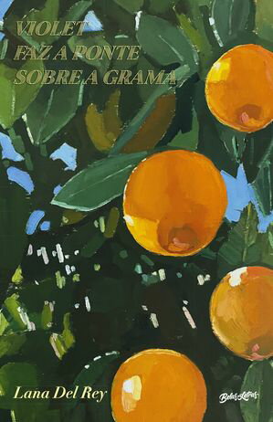 Violet faz a ponte sobre a grama