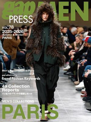 2025-26 A/W gap PRESS MEN vol.78 PARIS【電子書籍】[ gap編集部 ]
