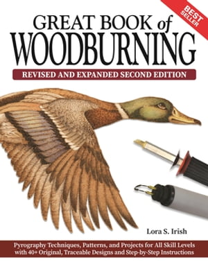 ＜p＞A complete and contemporary update to the best-selling resource for woodburners, nationally known artist Lora Irish reveals her secrets in this newly revised edition! Beginner and advanced pyrographers alike benefit from more than 40 original traceable line art designs, technique exercises, and step-by-step instructions for transferring a pyrography pattern. New to this edition are up-to-date features on tools and techniques, additional projects and designs, a new gallery, and more that makes this woodburning book a must-have!＜/p＞画面が切り替わりますので、しばらくお待ち下さい。 ※ご購入は、楽天kobo商品ページからお願いします。※切り替わらない場合は、こちら をクリックして下さい。 ※このページからは注文できません。