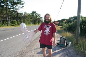 the happy trails of hitch hike mike