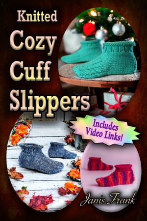 Knitted Cozy Cuff Slippers【