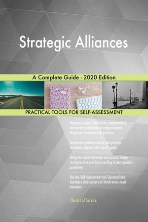 ＜p＞Why strategic alliances? What relationships and strategic alliances does the partner have? What does transformation have to do with strategic alliances? Which strategic alliances will allow you to leverage your capability? Why are other organizations making strategic alliances?＜/p＞ ＜p＞Defining, designing, creating, and implementing a process to solve a challenge or meet an objective is the most valuable role… In EVERY group, company, organization and department.＜/p＞ ＜p＞Unless you are talking a one-time, single-use project, there should be a process. Whether that process is managed and implemented by humans, AI, or a combination of the two, it needs to be designed by someone with a complex enough perspective to ask the right questions. Someone capable of asking the right questions and step back and say, 'What are we really trying to accomplish here? And is there a different way to look at it?'＜/p＞ ＜p＞This Self-Assessment empowers people to do just that - whether their title is entrepreneur, manager, consultant, (Vice-)President, CxO etc... - they are the people who rule the future. They are the person who asks the right questions to make Strategic Alliances investments work better.＜/p＞ ＜p＞This Strategic Alliances All-Inclusive Self-Assessment enables You to be that person.＜/p＞ ＜p＞All the tools you need to an in-depth Strategic Alliances Self-Assessment. Featuring 957 new and updated case-based questions, organized into seven core areas of process design, this Self-Assessment will help you identify areas in which Strategic Alliances improvements can be made.＜/p＞ ＜p＞In using the questions you will be better able to:＜/p＞ ＜p＞- diagnose Strategic Alliances projects, initiatives, organizations, businesses and processes using accepted diagnostic standards and practices＜/p＞ ＜p＞- implement evidence-based best practice strategies aligned with overall goals＜/p＞ ＜p＞- integrate recent advances in Strategic Alliances and process design strategies into practice according to best practice guidelines＜/p＞ ＜p＞Using a Self-Assessment tool known as the Strategic Alliances Scorecard, you will develop a clear picture of which Strategic Alliances areas need attention.＜/p＞ ＜p＞Your purchase includes access details to the Strategic Alliances self-assessment dashboard download which gives you your dynamically prioritized projects-ready tool and shows your organization exactly what to do next. You will receive the following contents with New and Updated specific criteria:＜/p＞ ＜p＞- The latest quick edition of the book in PDF＜/p＞ ＜p＞- The latest complete edition of the book in PDF, which criteria correspond to the criteria in...＜/p＞ ＜p＞- The Self-Assessment Excel Dashboard＜/p＞ ＜p＞- Example pre-filled Self-Assessment Excel Dashboard to get familiar with results generation＜/p＞ ＜p＞- In-depth and specific Strategic Alliances Checklists＜/p＞ ＜p＞- Project management checklists and templates to assist with implementation＜/p＞ ＜p＞INCLUDES LIFETIME SELF ASSESSMENT UPDATES＜/p＞ ＜p＞Every self assessment comes with Lifetime Updates and Lifetime Free Updated Books. Lifetime Updates is an industry-first feature which allows you to receive verified self assessment updates, ensuring you always have the most accurate information at your fingertips.＜/p＞画面が切り替わりますので、しばらくお待ち下さい。 ※ご購入は、楽天kobo商品ページからお願いします。※切り替わらない場合は、こちら をクリックして下さい。 ※このページからは注文できません。