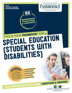 SPECIAL EDUCATION (Students with Disabilities) Passbooks Study Guide