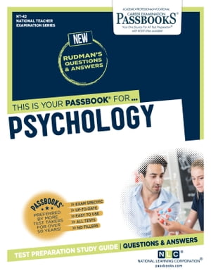 PSYCHOLOGY Passbooks Study Guide【電子書籍】[ National Learning Corporation ]