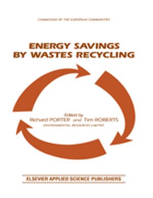 Energy Savings by Wastes RecyclingŻҽҡ