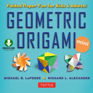 Geometric Origami Mini Kit Ebook Folded Paper Fun for Kids & Adults! This Kit Contains an Origami Book with Downloadable Instructions